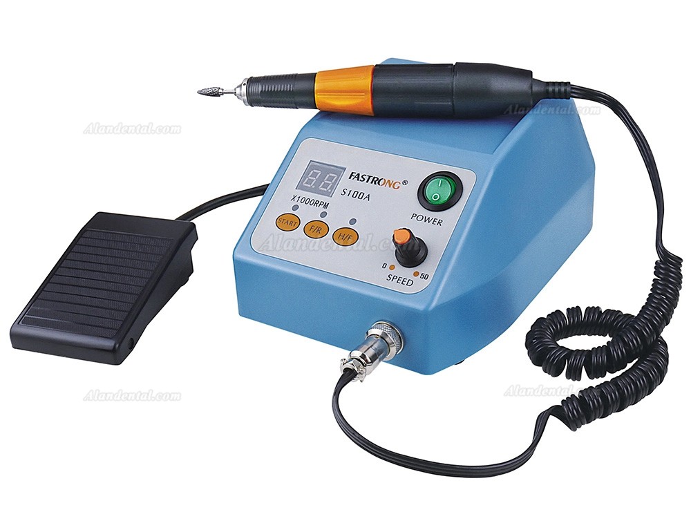 Fastrong S100A Dental Brushless Micro Motor / Dental Electro Polishing 50KRPM